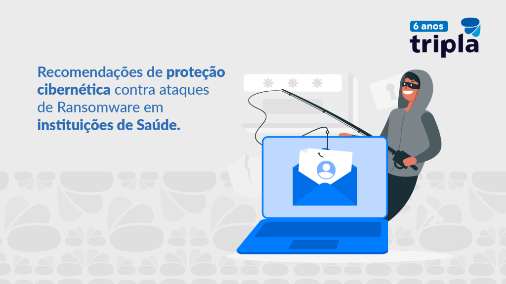 Recomendações de proteção cibernética contra ataques de Ransomware em instituições de Saúde
